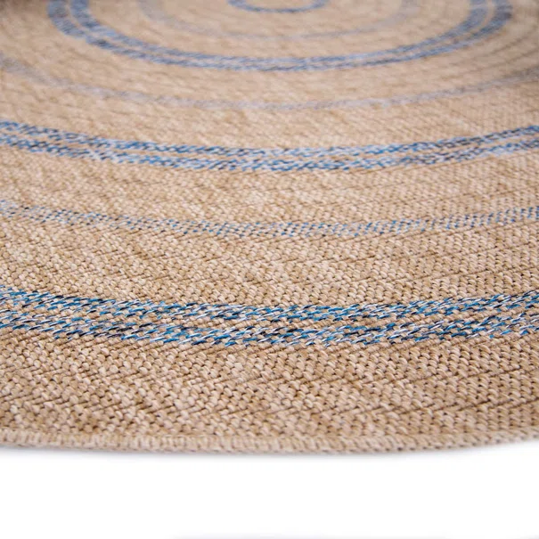 Στρογγυλό Χαλί Καλοκαιρινό (Φ240) Royal Carpet Avanos 8863 Denim