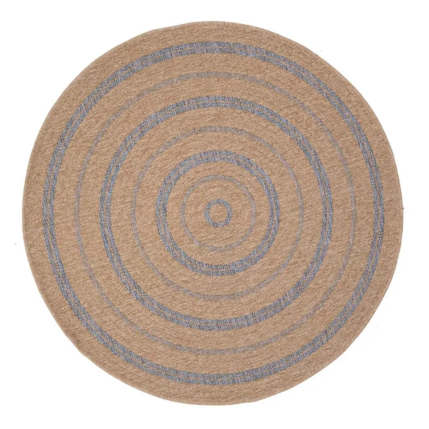 Στρογγυλό Χαλί Καλοκαιρινό (Φ240) Royal Carpet Avanos 8863 Denim