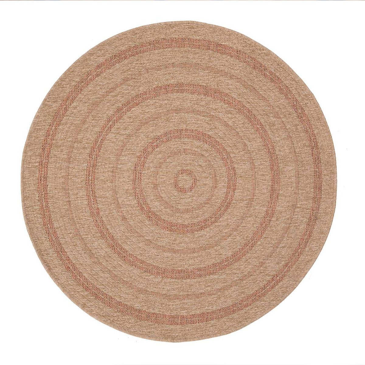 Στρογγυλό Χαλί Καλοκαιρινό (Φ240) Royal Carpet Avanos 8863 Tobacco