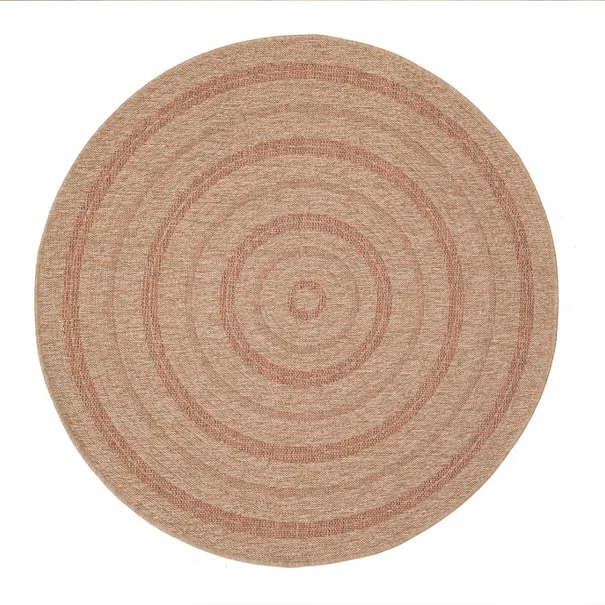 Στρογγυλό Χαλί Καλοκαιρινό (Φ240) Royal Carpet Avanos 8863 Tobacco