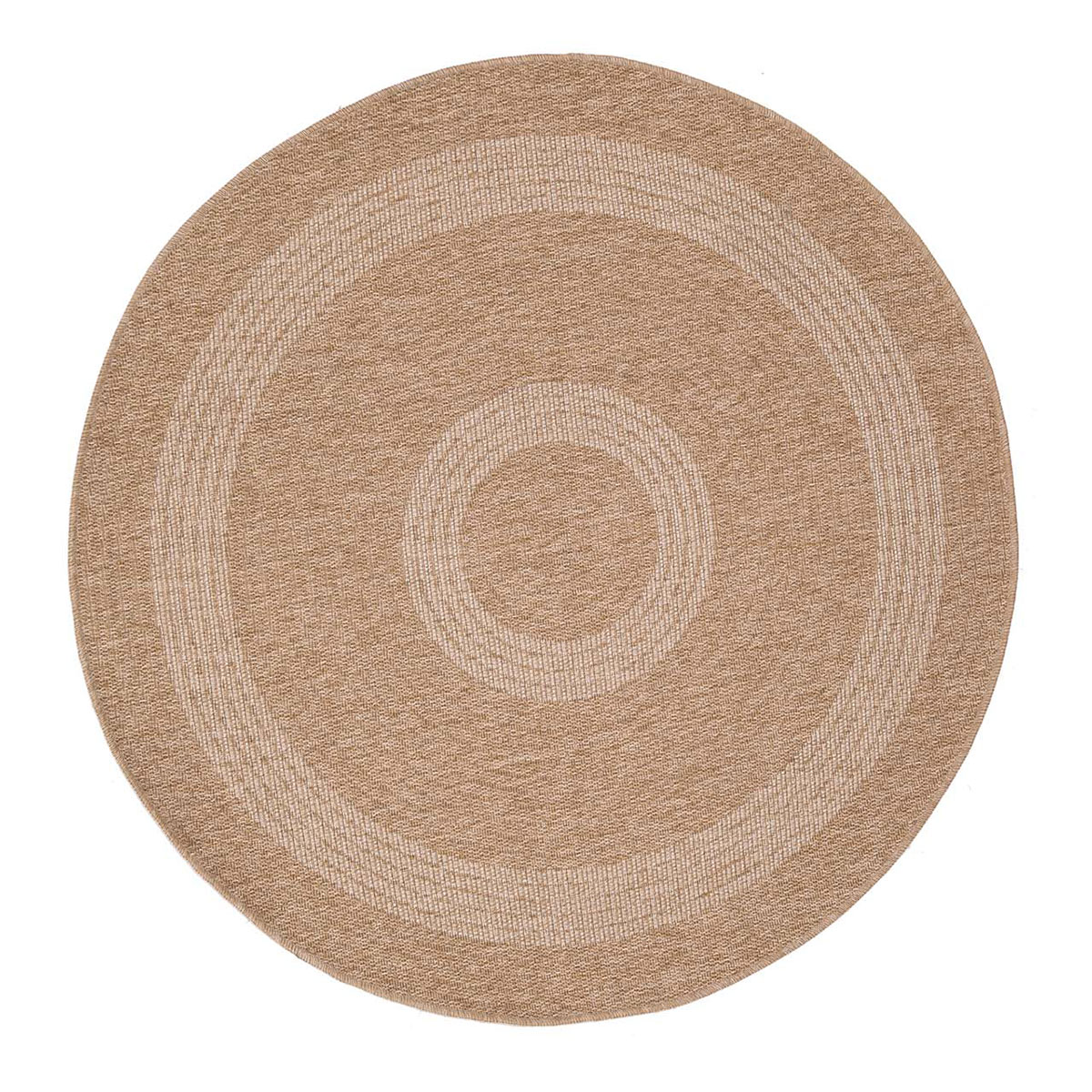 Στρογγυλό Χαλί Καλοκαιρινό (Φ200) Royal Carpet Avanos 8866 White
