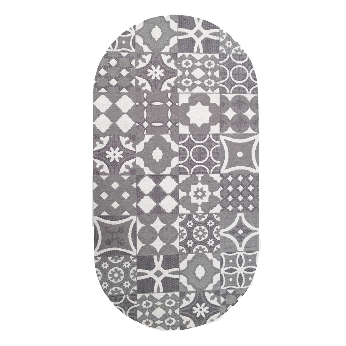 Οβάλ Χαλί Διαδρόμου (75x150) Royal Carpet Canvas 214W