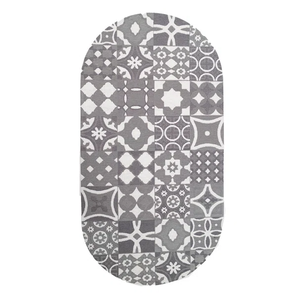 Οβάλ Χαλί Διαδρόμου (75x150) Royal Carpet Canvas 214W