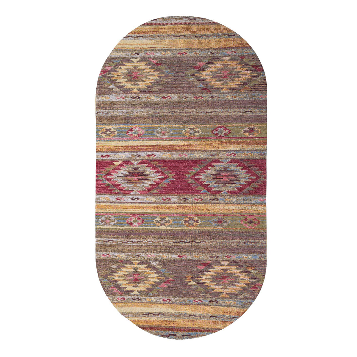 Οβάλ Χαλί Διαδρόμου (75x150) Royal Carpet Canvas 893X