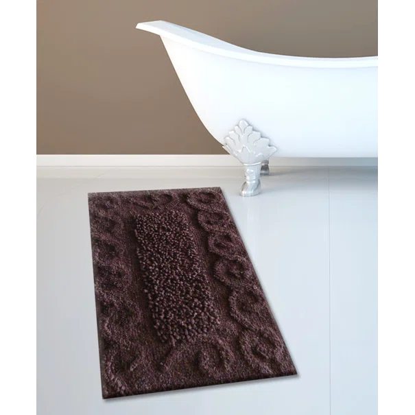 Πατάκι Μπάνιου 45x70 San Lorentzo BM-82 Spiral Loop Brown
