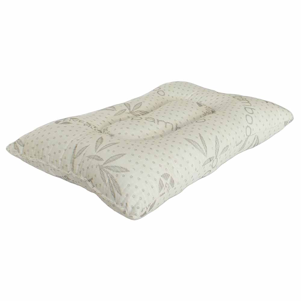Μαξιλάρι Ύπνου Ανατομικό Μέτριο (50x70) Idilka Bamboo 12728 Hollowfiber
