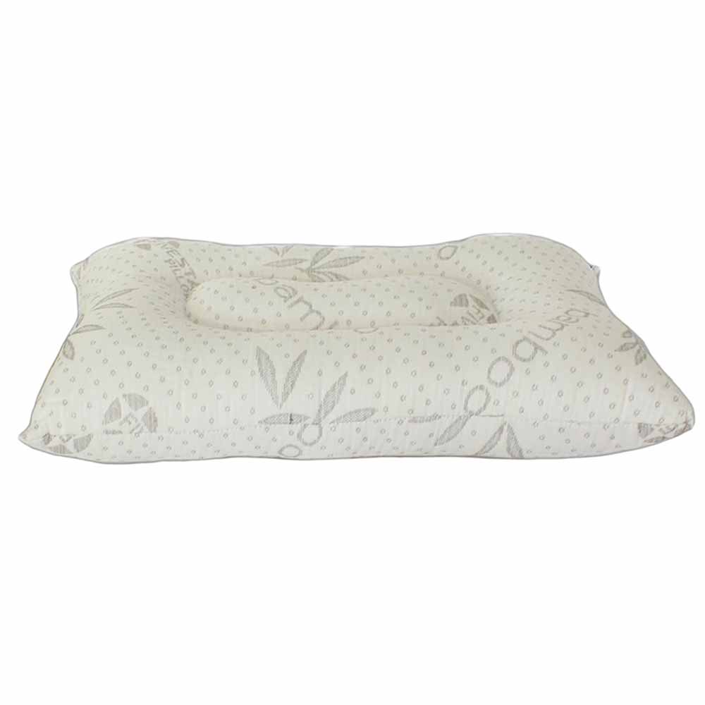 Μαξιλάρι Ύπνου Ανατομικό Μέτριο (50x70) Idilka Bamboo 12728 Hollowfiber