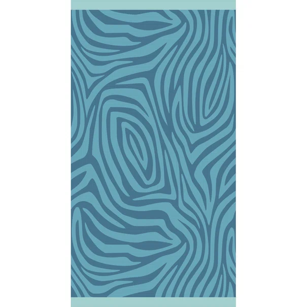 Πετσέτα Θαλάσσης (86x160) Melinen Zebra Blue