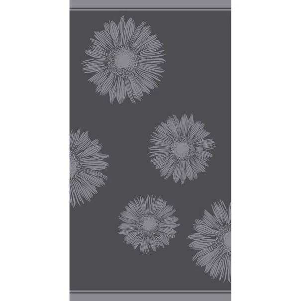 Πετσέτα Θαλάσσης (86x160) Melinen Flower D.Grey