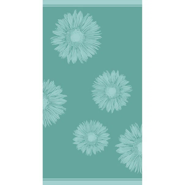 Πετσέτα Θαλάσσης (86x160) Melinen Flower Aqua