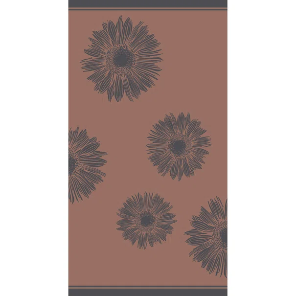 Πετσέτα Θαλάσσης (86x160) Melinen Flower Brown