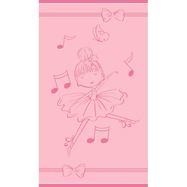 Παιδική Πετσέτα Θαλάσσης (70x120) Melinen Dancing Pink