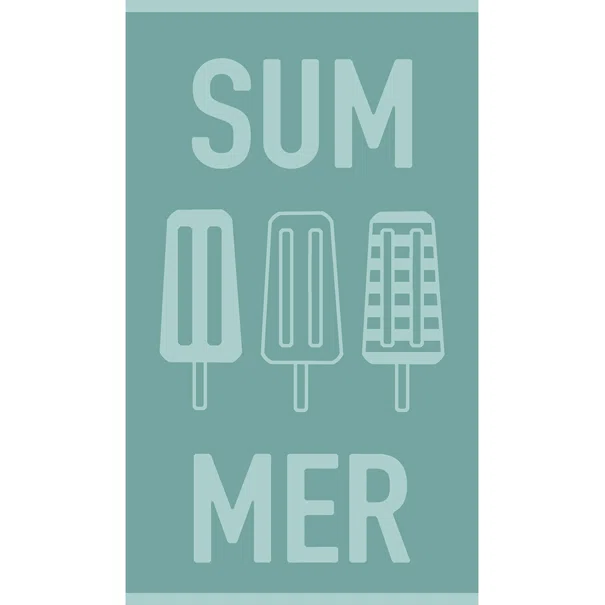 Παιδική Πετσέτα Θαλάσσης (70x120) Melinen Summer Aqua