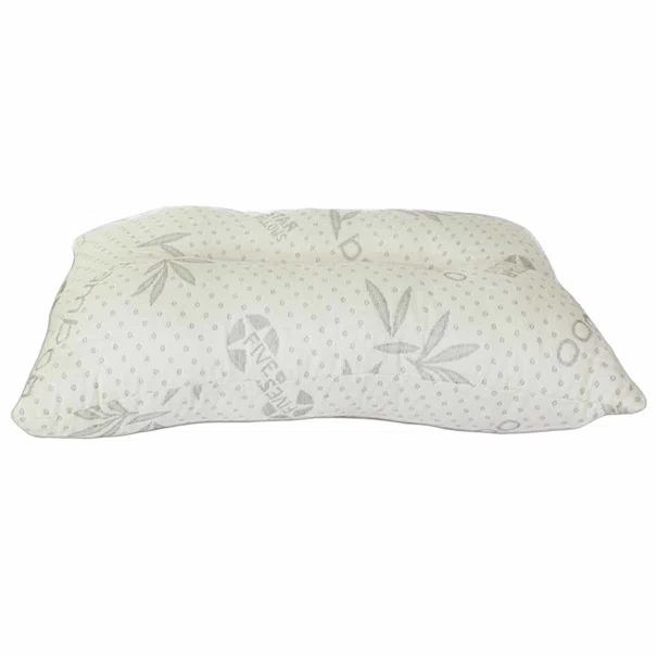 Μαξιλάρι Ύπνου Ανατομικό Μέτριο (50x70) Idilka Bamboo 12729 Hollowfiber