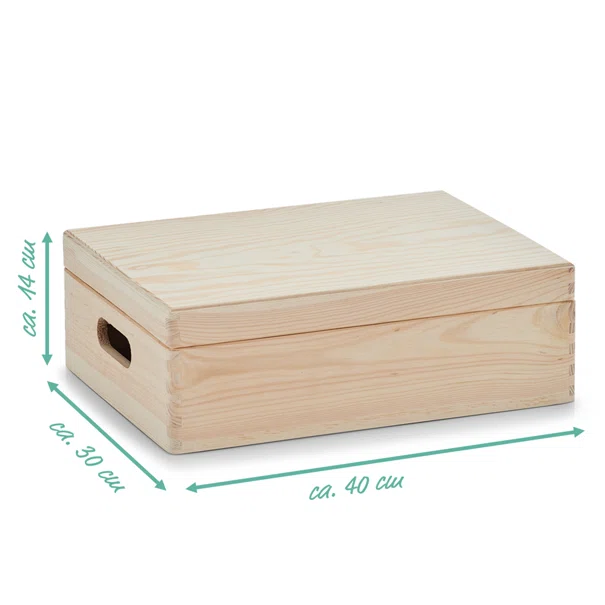 Κουτί Αποθήκευσης (40x30x14) Z-L Softwood 13151