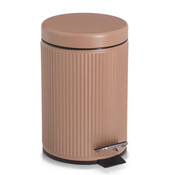 Κάδος Απορριμμάτων Μπάνιου (Φ17x26) Z-L 3lt Mocca 18963