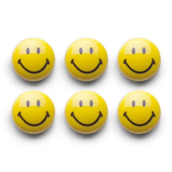 Μαγνητάκια (Σετ 6τμχ) Z-L Smiley 11204