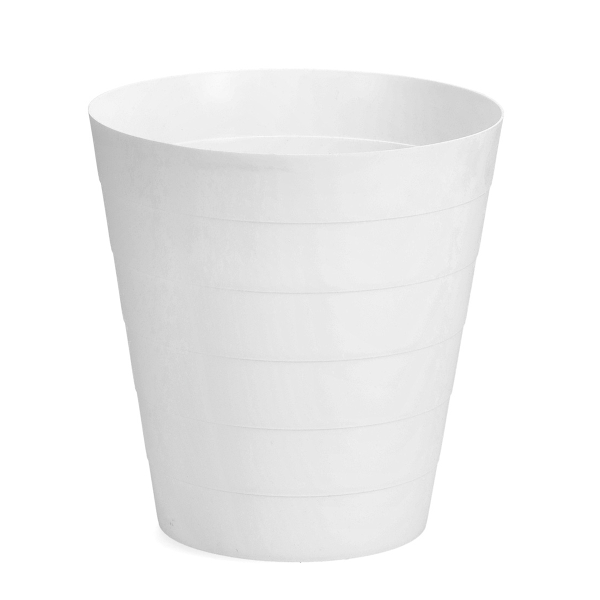 Καλάθι Απορριμμάτων (Φ29x30) Z-L 13.5lt White 18107