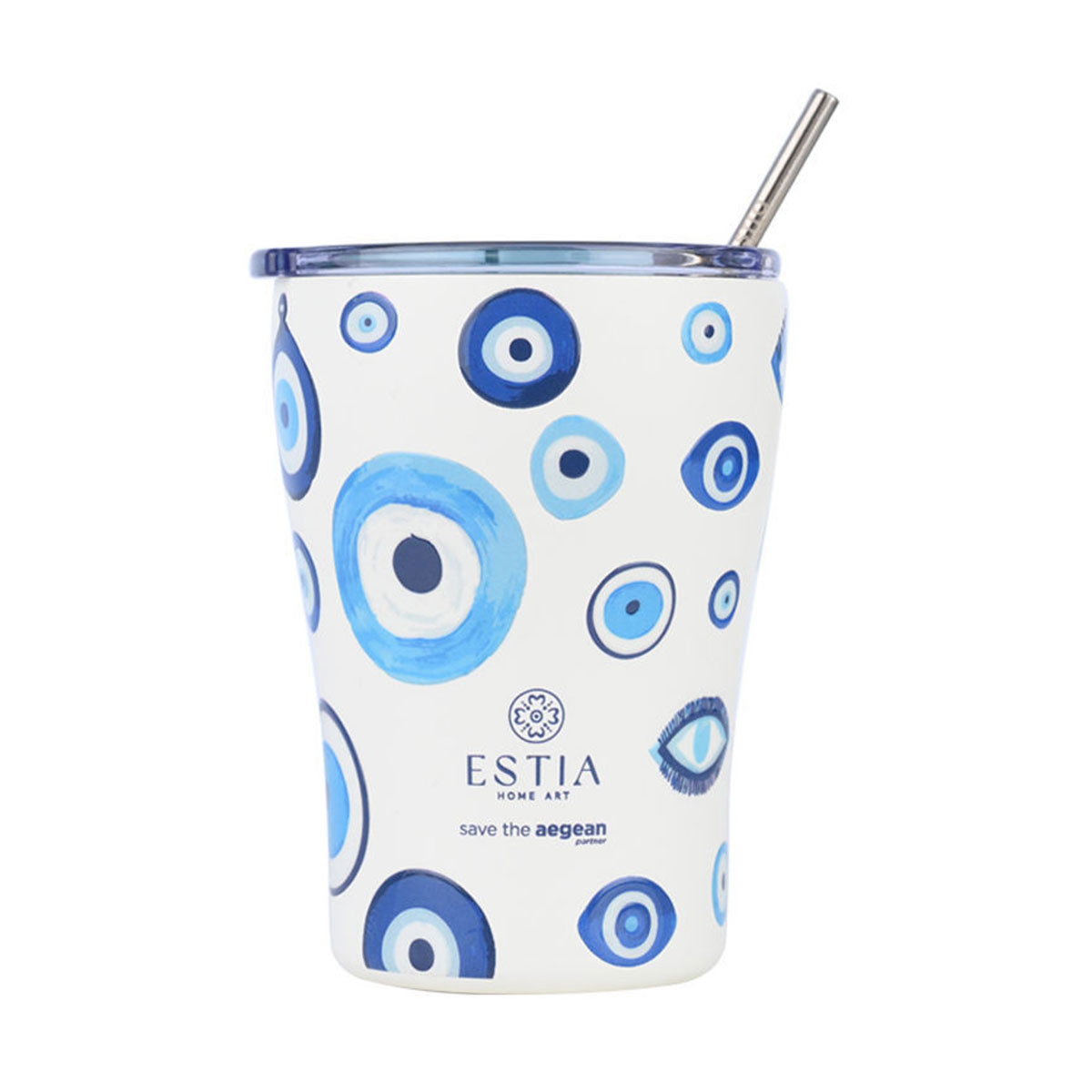 Ποτήρι Θερμός 350ml Estia Save The Aegean Spirit Of Luck 01-31749