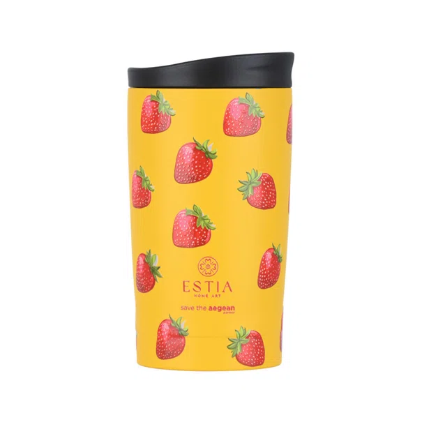 Ποτήρι Θερμός 350ml Estia Save The Aegean Berry Bright 01-31862