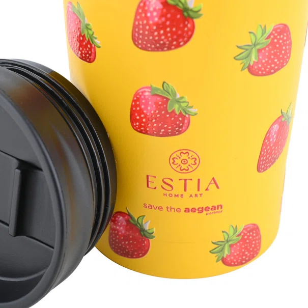 Ποτήρι Θερμός 350ml Estia Save The Aegean Berry Bright 01-31862