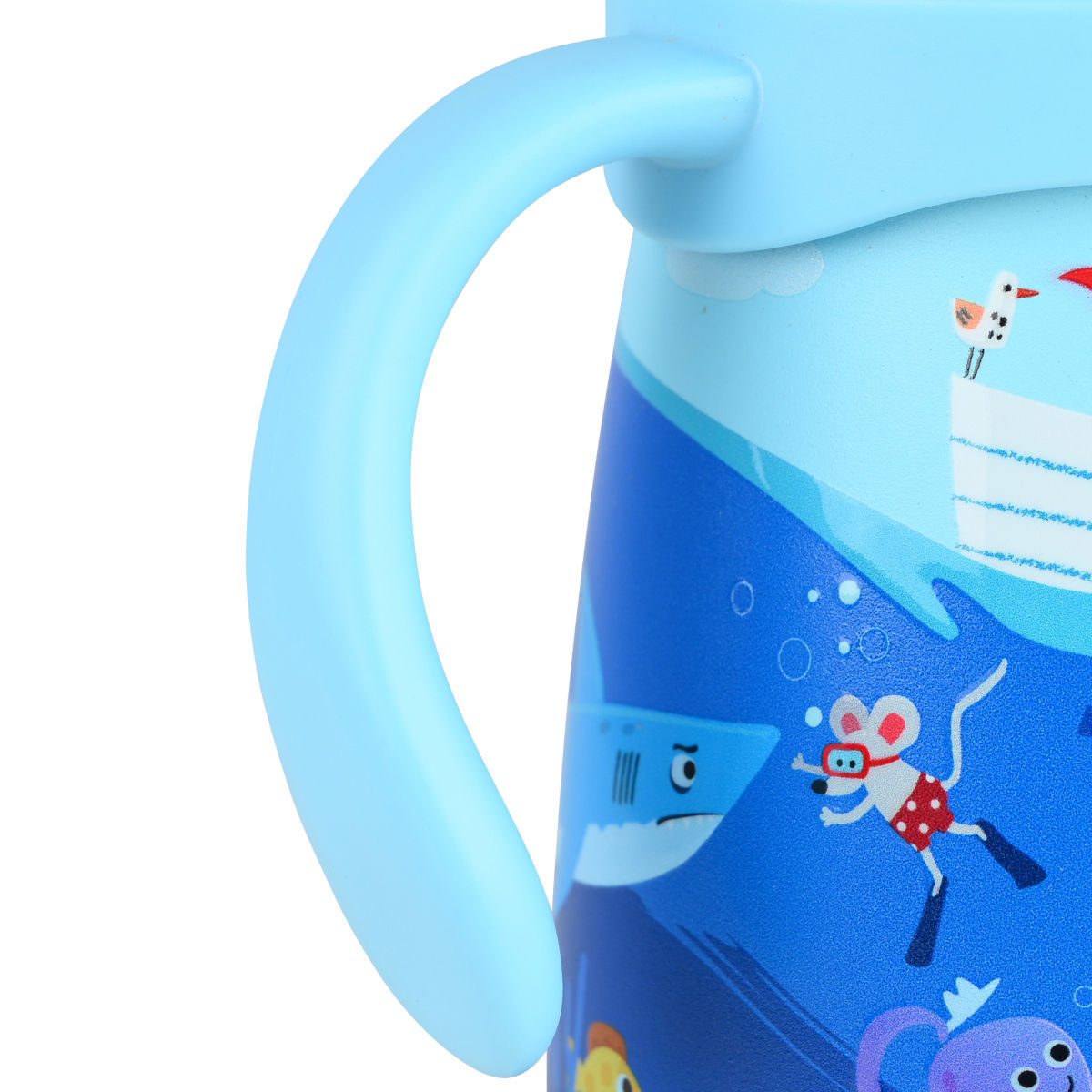 Παγούρι - Θερμός 300Ml με Καλαμάκι Estia Save The Aegean Ocean Play 01-33170 Παιδικά Είδη Φαγητού & Αξεσουάρ Σερβιρίσματος Παγούρια Spitishop
