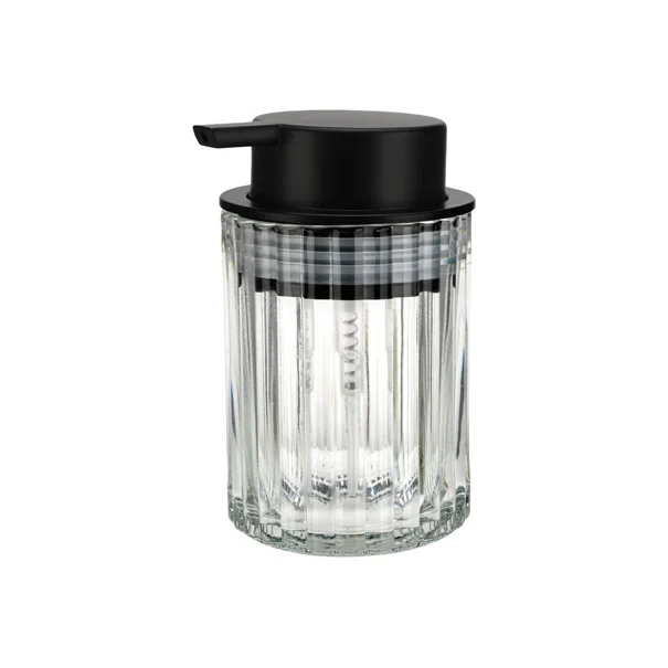 Dispenser Μπάνιου 300ml (Φ7.8x12.5) Estia Alivio Διάφανο 02-28824