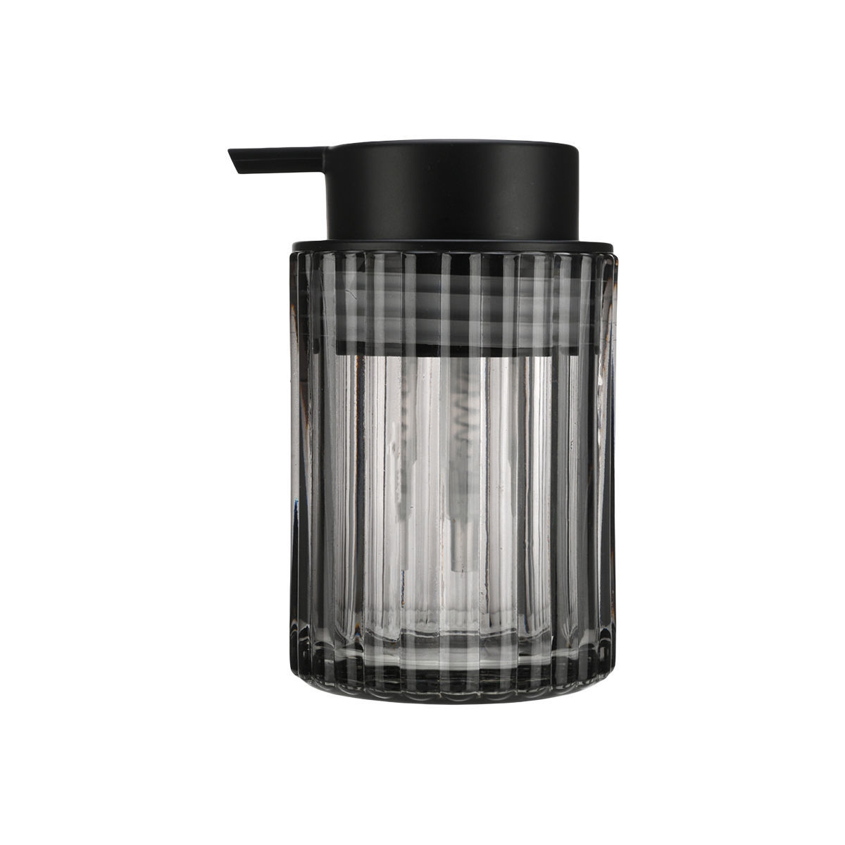 Dispenser Μπάνιου 300ml (Φ7.8x12.5) Estia Alivio Μαύρο 02-28817