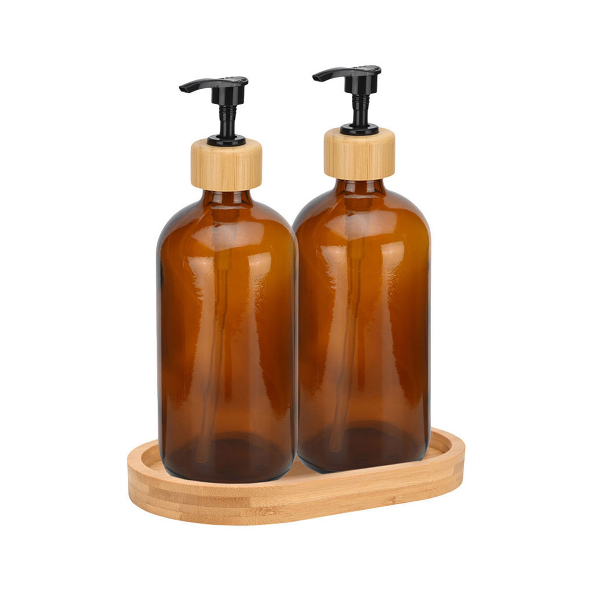 Δοχεία Υγρού Πιάτων Με Βάση (Σετ 3τμχ) Estia Bamboo Essentials 02-28800