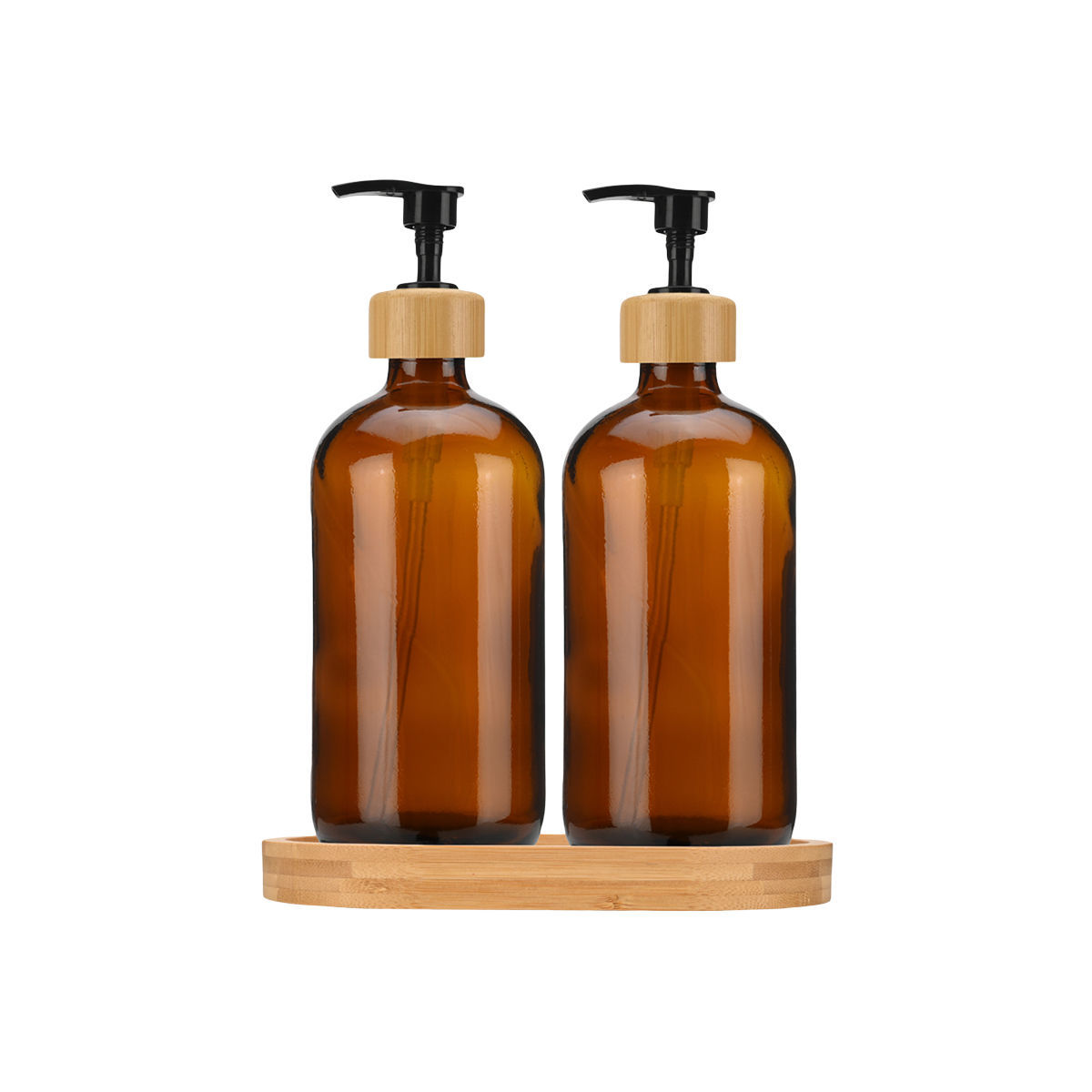 Δοχεία Υγρού Πιάτων με Βάση (Σετ 3Τμχ) Estia Bamboo Essentials 02-28800 Οργάνωση & Αποθήκευση Κουζίνας Νεροχύτη Ντισπένσερ Spitishop