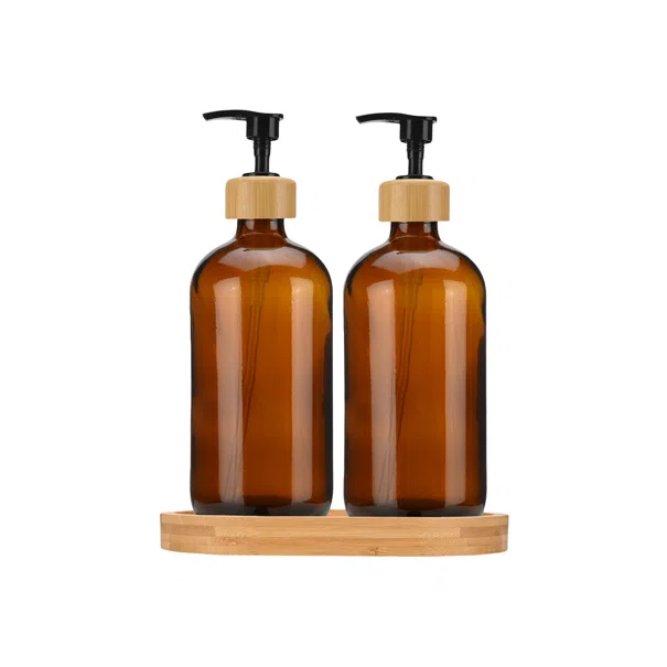 Δοχεία Υγρού Πιάτων Με Βάση (Σετ 3τμχ) Estia Bamboo Essentials 02-28800