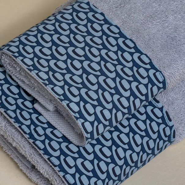 Πετσέτα Σώματος (80x150) White Fabric Hats Grey 600gsm