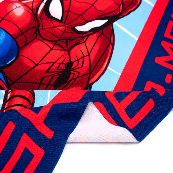 Παιδική Πετσέτα Θαλάσσης Microfiber (70x140) Dimcol Spider-Man 41 Sky Blue