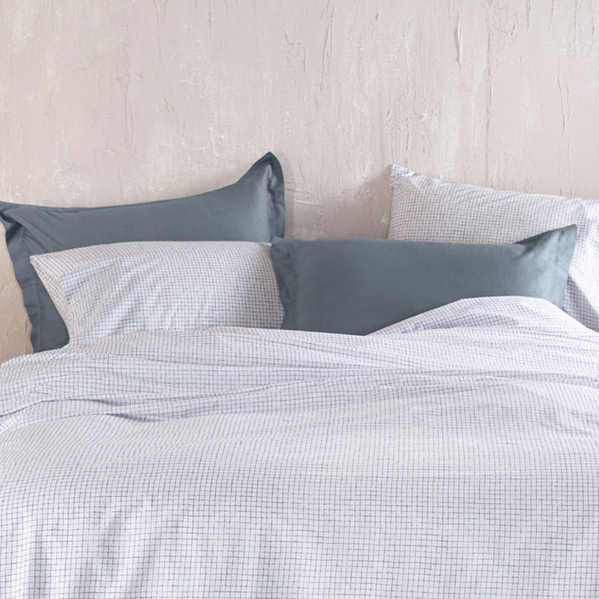 Ζεύγος Μαξιλαροθήκες (50x70) Rythmos Diva Pacify White