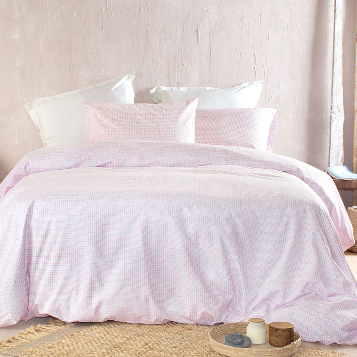 Παπλωματοθήκη Μονή (Σετ 160x250) Rythmos Diva Pacify Pink