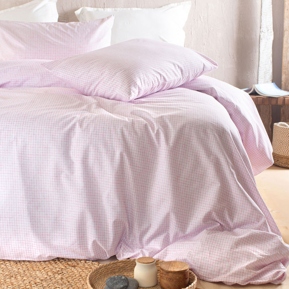 Πάπλωμα Μονό (Σετ 160x240) Rythmos Diva Pacify Pink