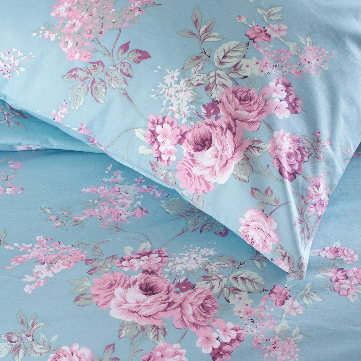 Κουβερλί Μονό (Σετ 160X240) Rythmos Nova Springtime Blue Λευκά Είδη Κρεβατοκάμαρας Μονά Spitishop