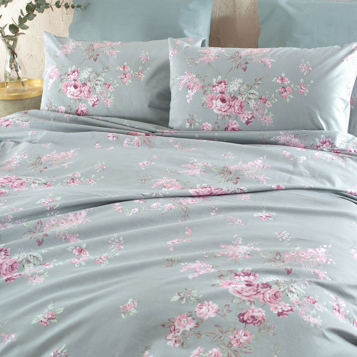 Κουβερλί Μονό (Σετ 160x240) Rythmos Nova Springtime Green