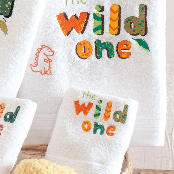 Παιδικές Πετσέτες (Σετ 2τμχ) Rythmos Wild Orange 500gsm