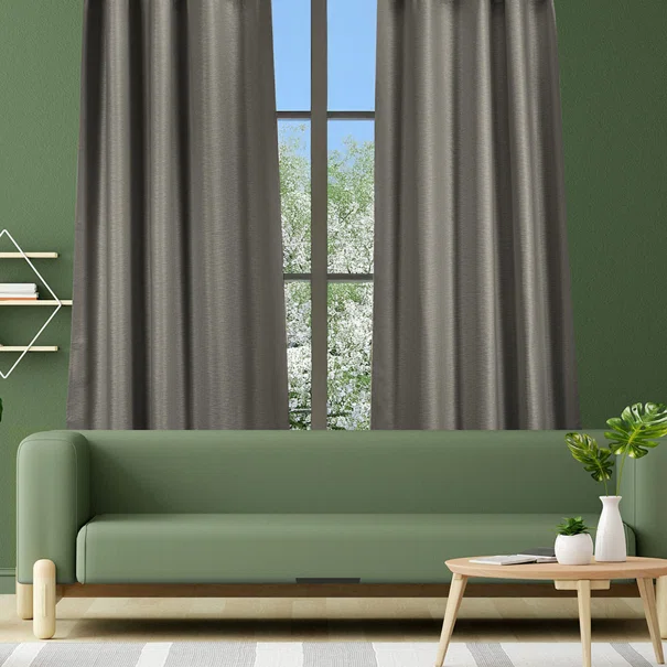 Κουρτίνα (140x260) Με Τρουκς Whitegg K0184-3 Beige