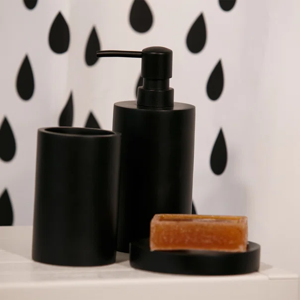 Dispenser Μπάνιου Rainbow Space 03015.001 Black