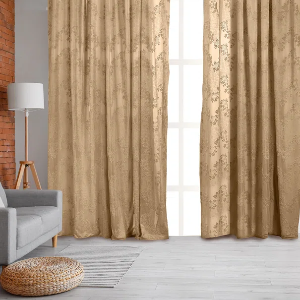 Κουρτίνα (270x280) Με Τρέσα Whitegg K0194-1 Beige