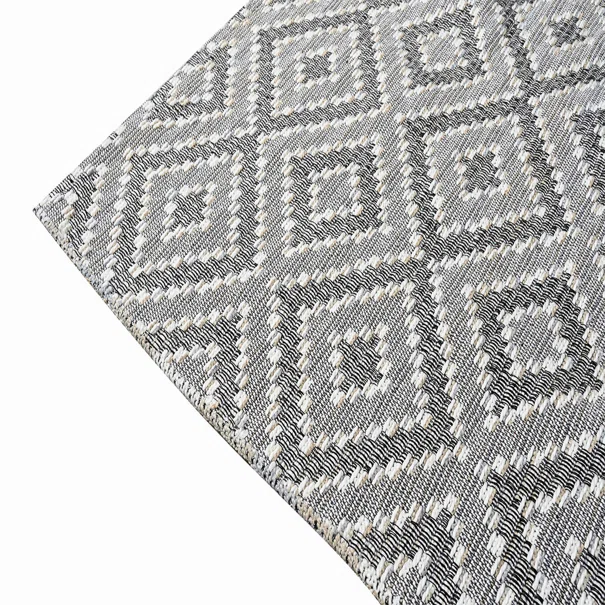 Χαλί All Season (160x230) Pol Rugs & Mats Ezio Kilim 602 Grey