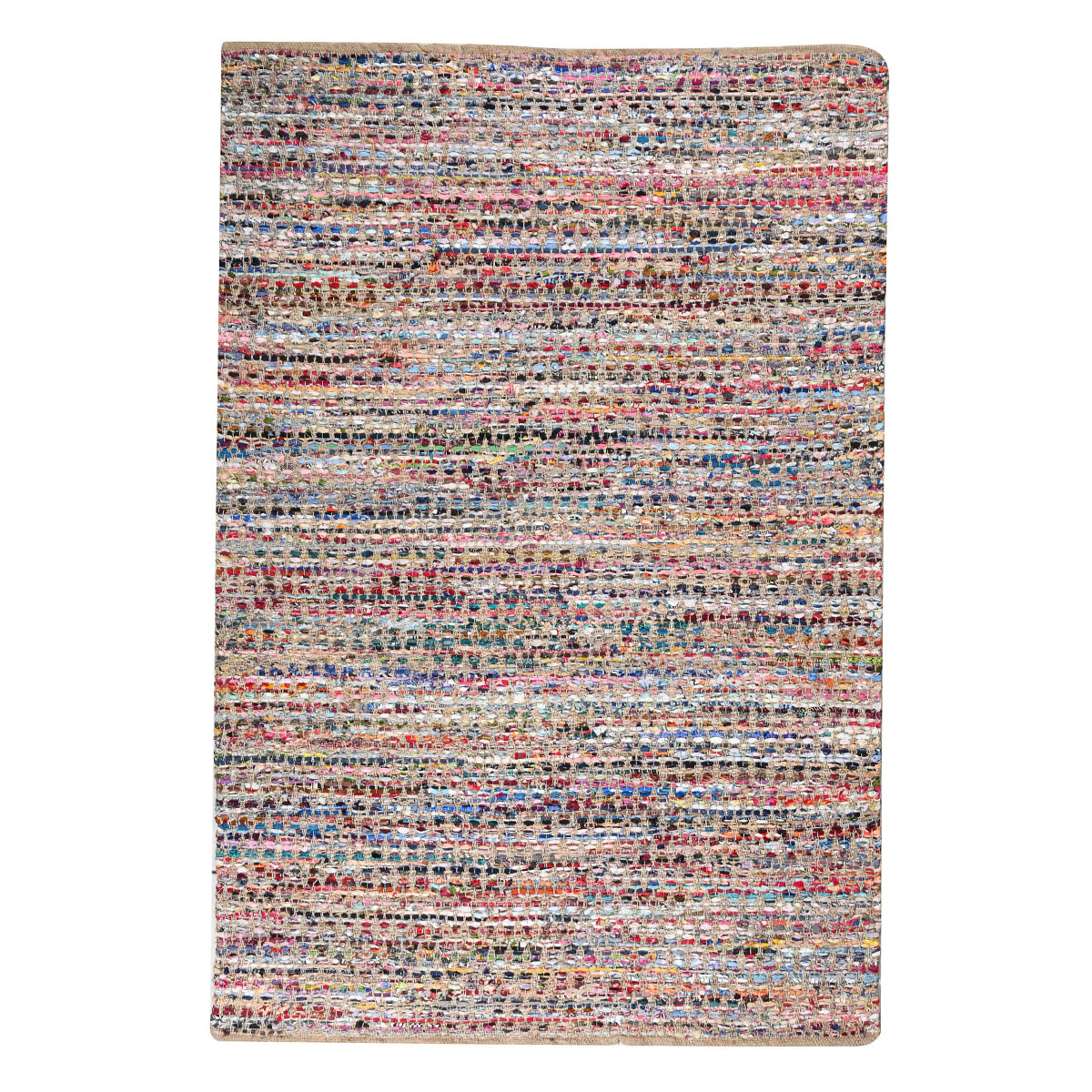 Χαλί Καλοκαιρινό (160x230) Pol Rugs & Mats Jute Chindi
