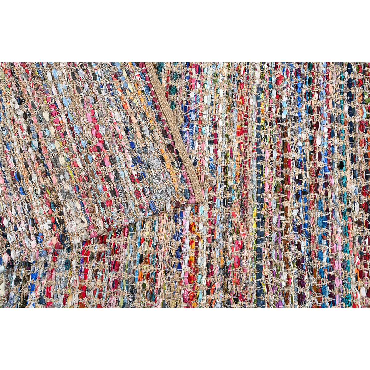 Χαλί Καλοκαιρινό (160X230) Pol Rugs Mats Jute Chindi Χαλιά Χειροποίητα Spitishop