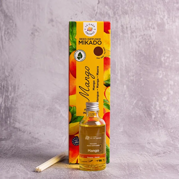 Αρωματικό Χώρου 50ml Με Στικς La Casa De Los Aromas 034382 Μάνγκο