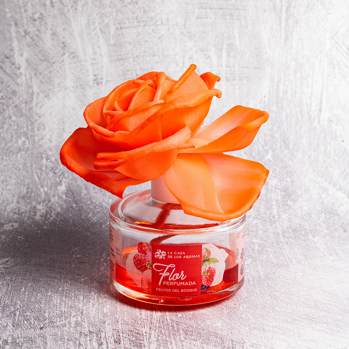 Αρωματικό Χώρου 65ml Με Λουλούδι La Casa De Los Aromas 059491 Κόκκινα Φρούτα