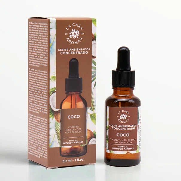 Αρωματικό Έλαιο Χώρου 30ml La Casa De Los Aromas 062569 Καρύδα