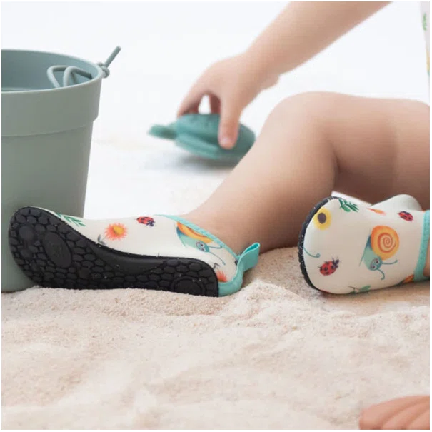Παιδικά Παπούτσια Θαλάσσης Kiokids Snails Beige
