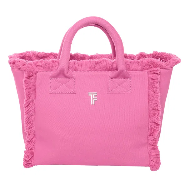 Τσάντα Θαλάσσης (26x16x24) Feel & Touch Caribbean Pink